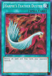 Harpie's Feather Duster [LCJW-EN099] Secret Rare - POKÉ JEUX