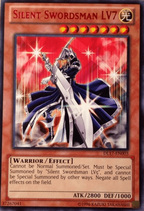 Silent Swordsman LV7 (Red) [DL17-EN003] Rare - POKÉ JEUX