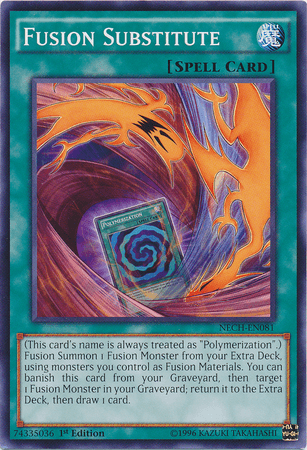 Fusion Substitute [NECH-EN081] Common - POKÉ JEUX