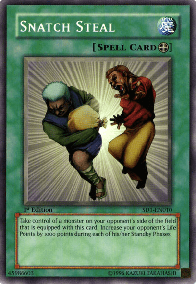 Snatch Steal [SD1-EN010] Common - POKÉ JEUX