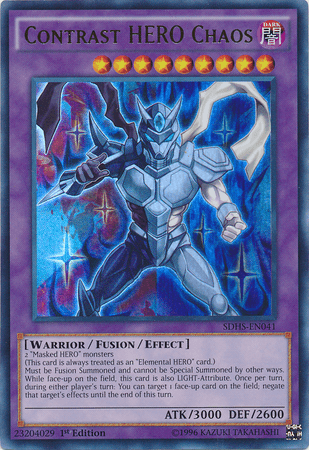 Contrast Hero Chaos [SDHS-EN041] Ultra Rare - POKÉ JEUX