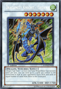 Dragunity Knight - Trident [HA04-EN028] Secret Rare - POKÉ JEUX