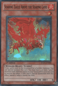 Soaring Eagle Above the Searing Land [HA05-EN008] Super Rare - POKÉ JEUX