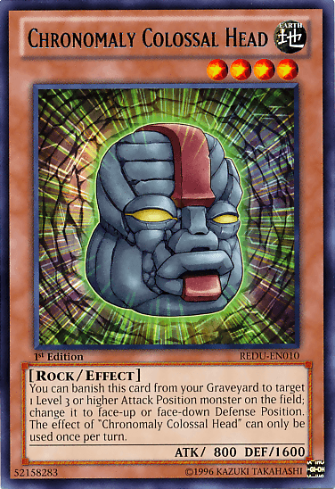 Chronomaly Colossal Head [REDU-EN010] Rare - POKÉ JEUX
