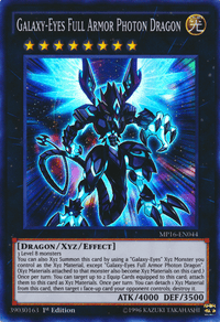 Galaxy-Eyes Full Armor Photon Dragon [MP16-EN044] Super Rare - POKÉ JEUX