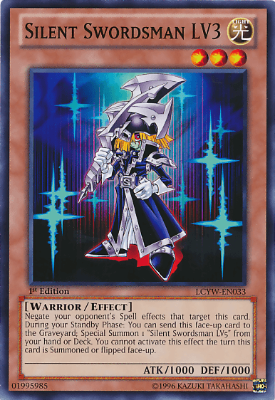 Silent Swordsman LV3 [LCYW-EN033] Common - POKÉ JEUX