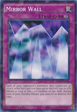 Mirror Wall [BP03-EN188] Shatterfoil Rare - POKÉ JEUX