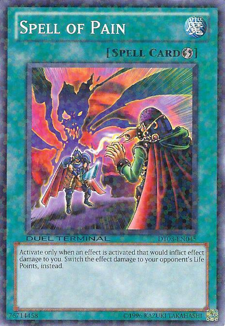 Spell of Pain [DT03-EN045] Common - POKÉ JEUX