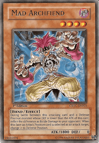 Mad Archfiend [CSOC-EN003] Rare - POKÉ JEUX