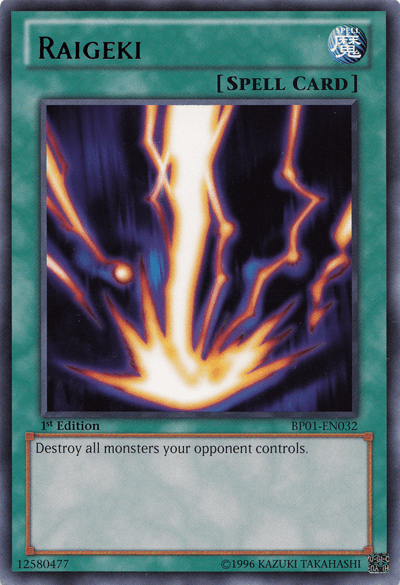 Raigeki [BP01-EN032] Rare - POKÉ JEUX