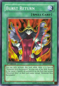 Burst Return [DP1-EN022] Super Rare - POKÉ JEUX