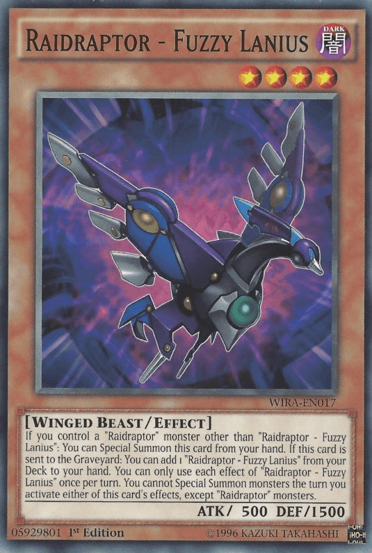 Raidraptor - Fuzzy Lanius [WIRA-EN017] Common - POKÉ JEUX