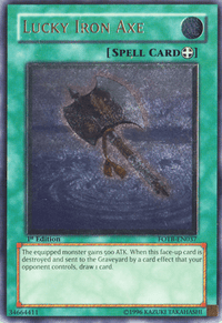 Lucky Iron Axe [FOTB-EN037] Ultimate Rare - POKÉ JEUX