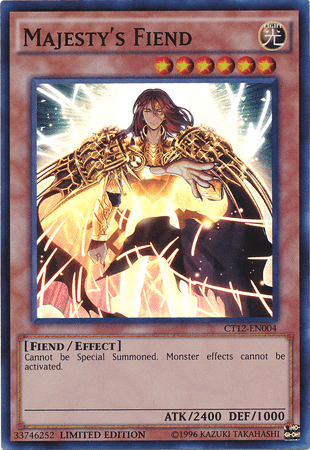 Majesty's Fiend [CT12-EN004] Super Rare - POKÉ JEUX
