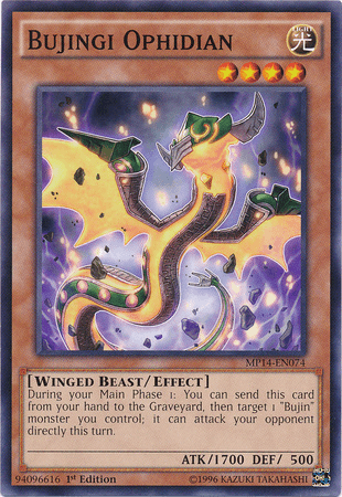 Bujingi Ophidian [MP14-EN074] Common - POKÉ JEUX