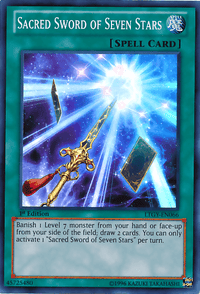 Sacred Sword of Seven Stars [LTGY-EN066] Super Rare - POKÉ JEUX
