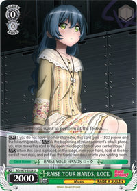 RAISE YOUR HANDS, LOCK (BD/W73-E028 U) [BanG Dream! Vol.2]