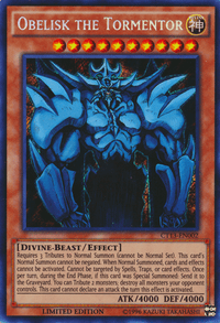 Obelisk the Tormentor [CT13-EN002] Secret Rare - POKÉ JEUX