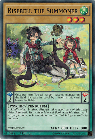 Risebell the Summoner [CORE-EN002] Common - POKÉ JEUX