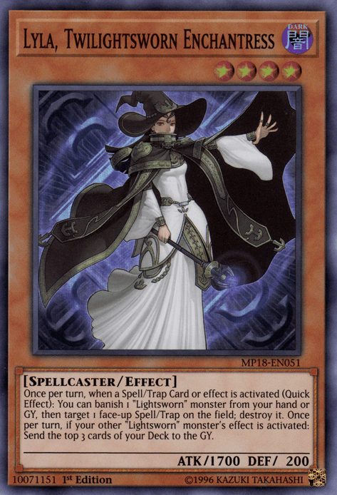 Lyla, Twilightsworn Enchantress [MP18-EN051] Super Rare - POKÉ JEUX