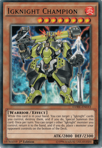 Igknight Champion [CORE-EN033] Rare - POKÉ JEUX
