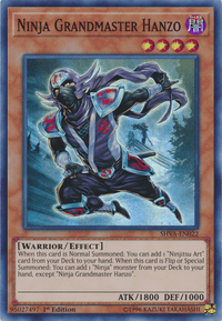 Ninja Grandmaster Hanzo [SHVA-EN022] Super Rare - POKÉ JEUX