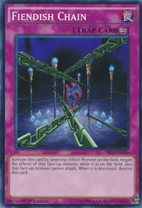 Fiendish Chain [SR03-EN036] Common - POKÉ JEUX