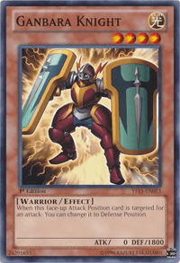 Ganbara Knight [YS13-EN013] Common - POKÉ JEUX