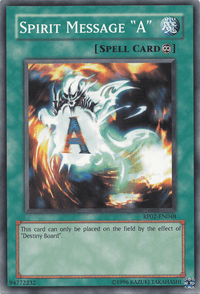 Spirit Message "A" [RP02-EN048] Common - POKÉ JEUX