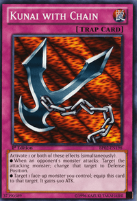 Kunai with Chain [BP02-EN198] Common - POKÉ JEUX
