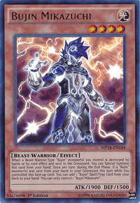 Bujin Mikazuchi [MP14-EN144] Ultra Rare - POKÉ JEUX