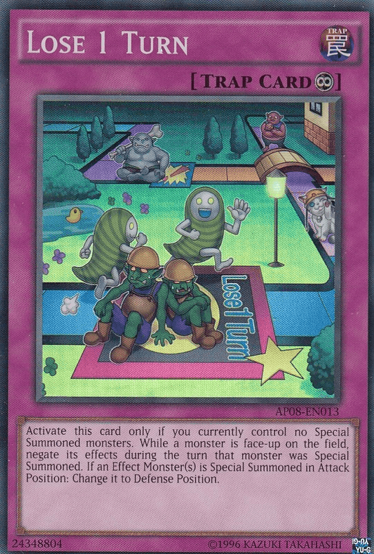 Lose 1 Turn [AP08-EN013] Super Rare - POKÉ JEUX