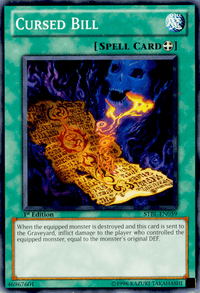 Cursed Bill [STBL-EN059] Common - POKÉ JEUX