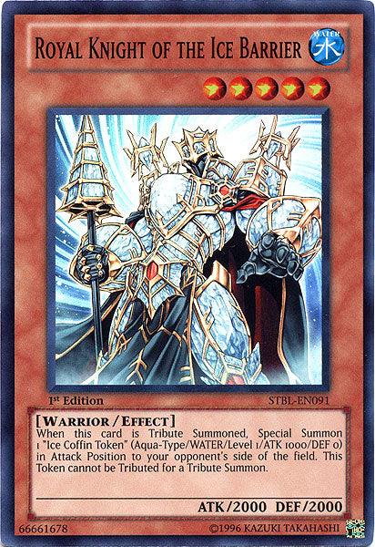 Royal Knight of the Ice Barrier [STBL-EN091] Super Rare - POKÉ JEUX