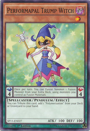 Performapal Trump Witch [SP15-EN027] Common - POKÉ JEUX