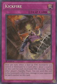 Kickfire [CBLZ-EN089] Secret Rare - POKÉ JEUX