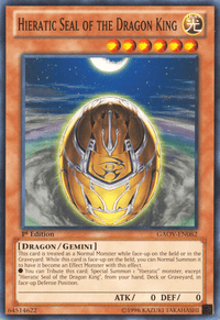 Hieratic Seal of the Dragon King [GAOV-EN082] Common - POKÉ JEUX