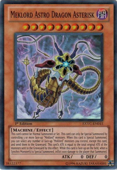 Meklord Astro Dragon Asterisk [EXVC-EN015] Super Rare - POKÉ JEUX