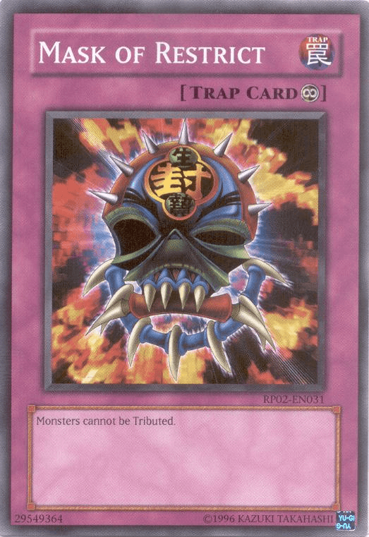 Mask of Restrict [RP02-EN031] Common - POKÉ JEUX