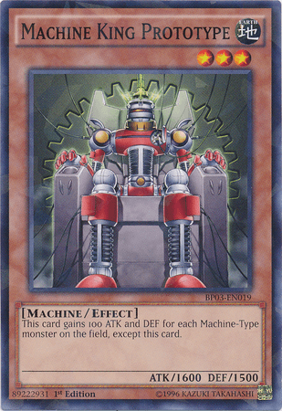 Machine King Prototype [BP03-EN019] Shatterfoil Rare - POKÉ JEUX