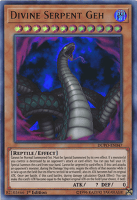 Divine Serpent Geh [DUPO-EN047] Ultra Rare - POKÉ JEUX