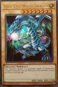 Blue-Eyes White Dragon (Version 3) [LCKC-EN001] Ultra Rare - POKÉ JEUX