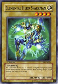 Elemental Hero Sparkman [DP1-EN004] Common - POKÉ JEUX