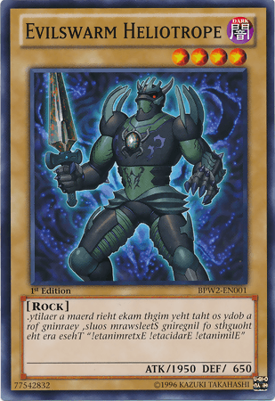 Evilswarm Heliotrope [BPW2-EN001] Common - POKÉ JEUX