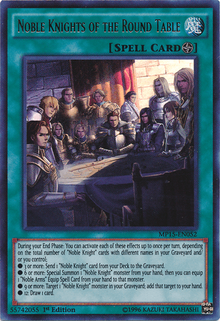 Noble Knights of the Round Table [MP15-EN052] Ultra Rare - POKÉ JEUX