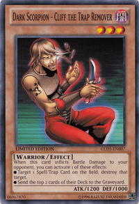 Dark Scorpion - Cliff the Trap Remover [GLD5-EN007] Common - POKÉ JEUX