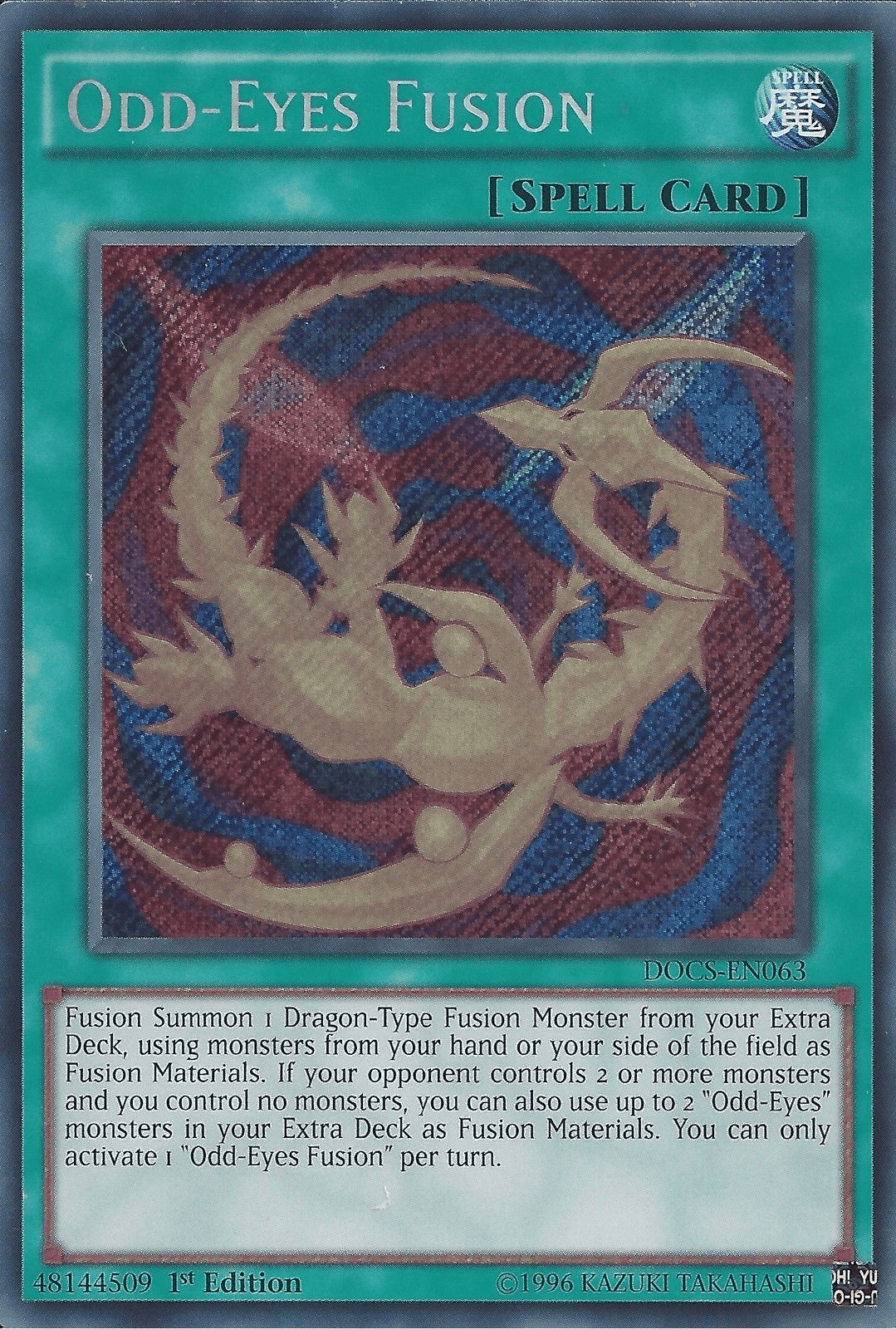 Odd-Eyes Fusion [DOCS-EN063] Secret Rare - POKÉ JEUX