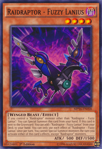 Raidraptor - Fuzzy Lanius [MP16-EN058] Common - POKÉ JEUX