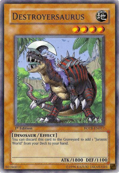 Destroyersaurus [FOTB-EN017] Rare - POKÉ JEUX