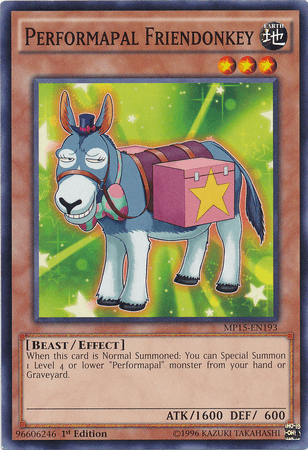 Performapal Friendonkey [MP15-EN193] Common - POKÉ JEUX